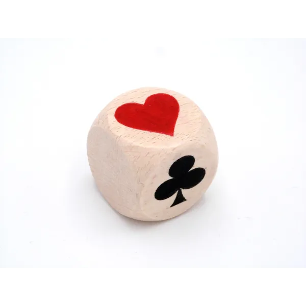 Thinking-beast dice for belote