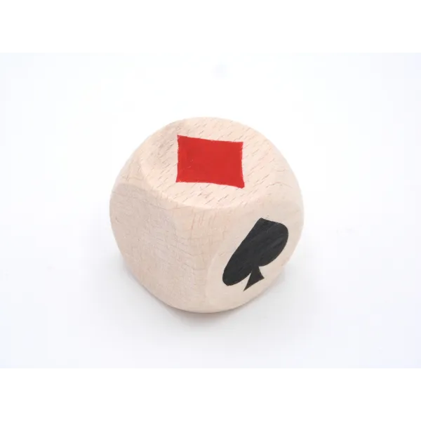 Thinking-beast dice for belote