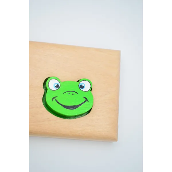 Prénom puzzle grenouille