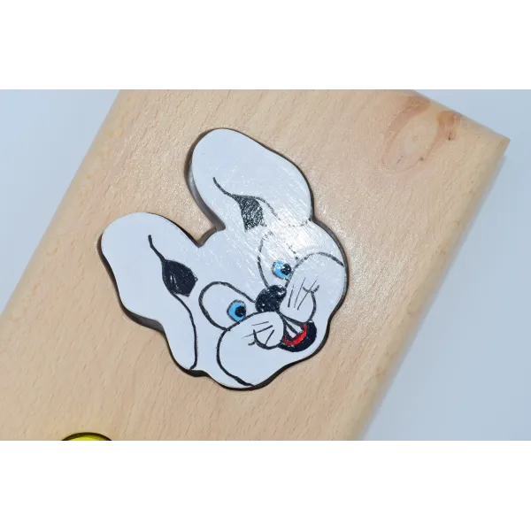 Prénom puzzle lapin
