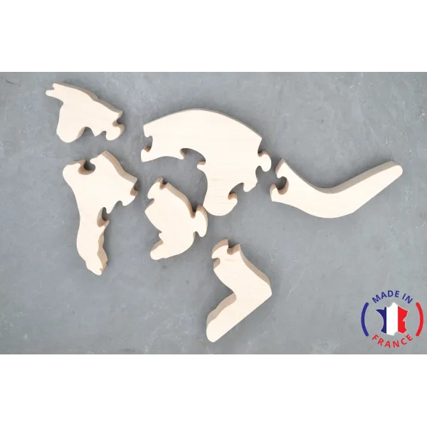 wooden puzzle - kangaroo puzzle
