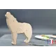 puzzle en bois - puzzle loup