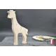 puzzle en bois - puzzle girafe