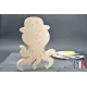 wooden puzzle - octopus puzzle