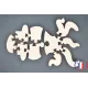 wooden puzzle - octopus puzzle