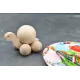 jouet en bois - tortue boule