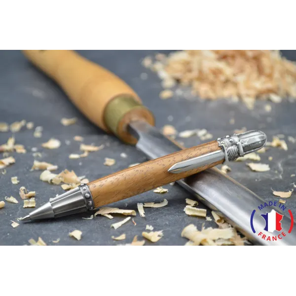 Stylo bille en zébrano