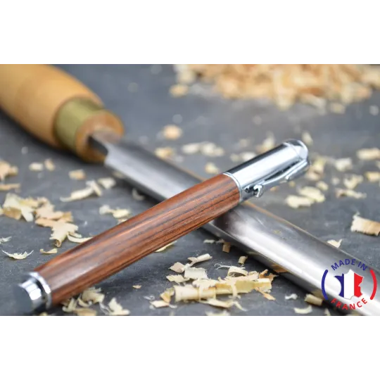 Stylo roller en bois de violette