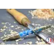 Resin ballpoint pen.