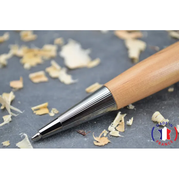Stylo bille en genévrier cade