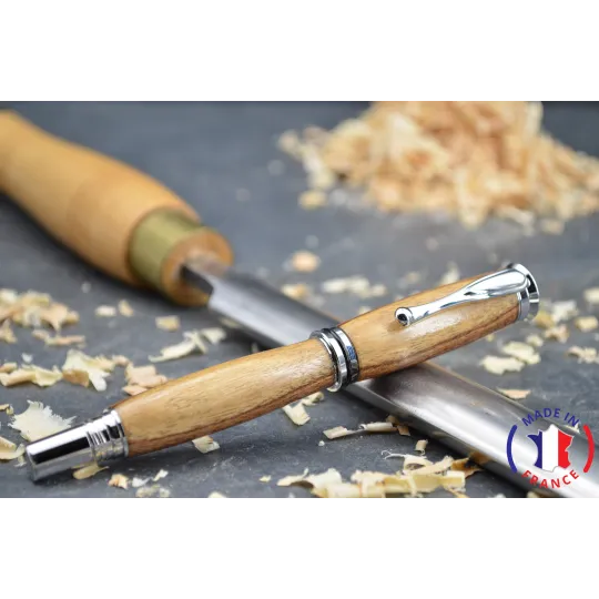 Stylo roller haut de gamme en bois de violette