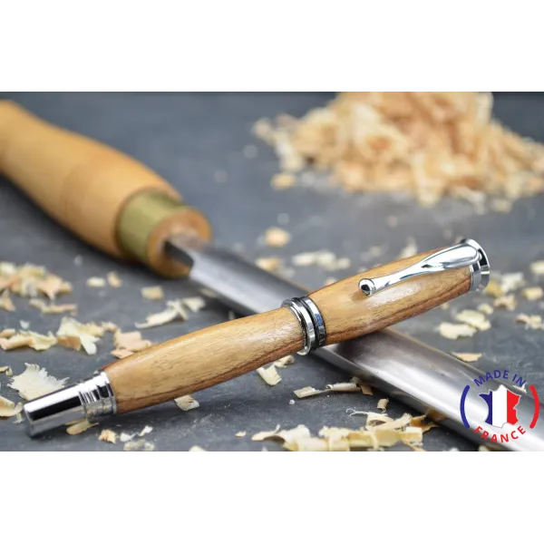 Stylo roller haut de gamme en bois de violette