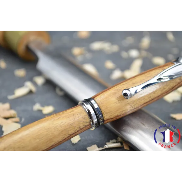 Stylo roller haut de gamme en bois de violette
