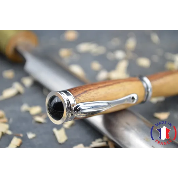 Stylo roller haut de gamme en bois de violette