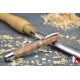Very high-end roller pen with elm magnifying glass