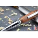 Wooden pen quarter turning olive wood.