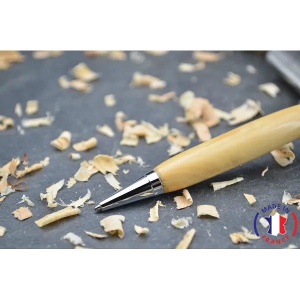 Boxwood ballpoint pen.