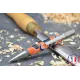 Orange resin ballpoint pen