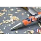 Resin ballpoint pen.