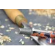 Resin ballpoint pen.