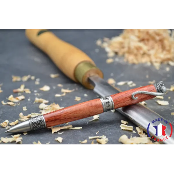 Stylo bille en bois de Rose.