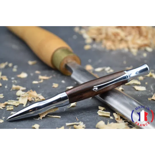 Stylo bille en bois de Violette