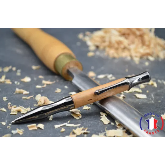 Stylo bille en bois de cade