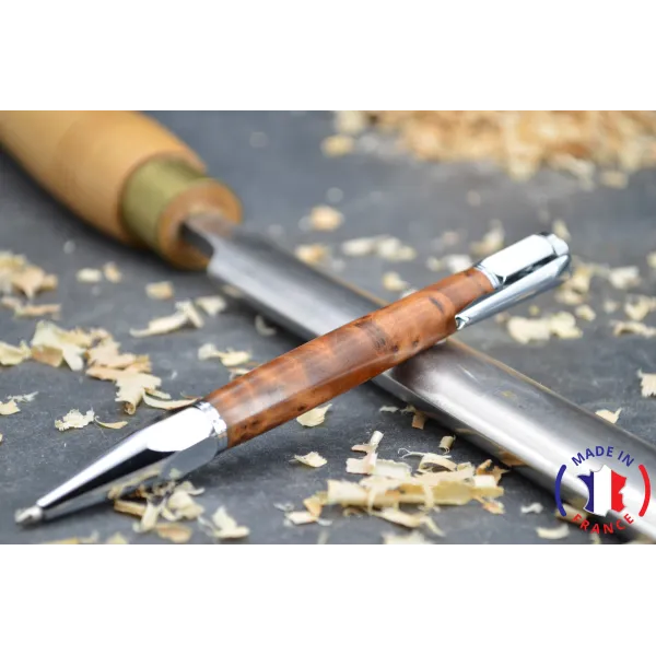 Thuya ballpoint pen from Morocco