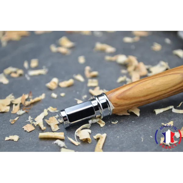 Fountain pen made of olive wood