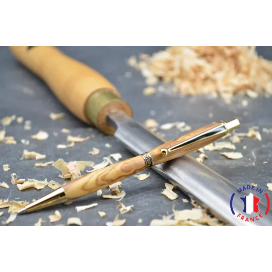 Stylo porte mine en bois d'Olivier