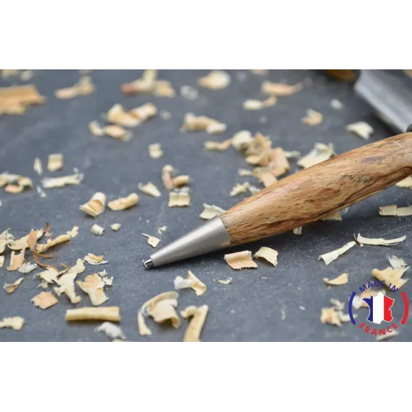 Stylo bille en bois d'olivier
