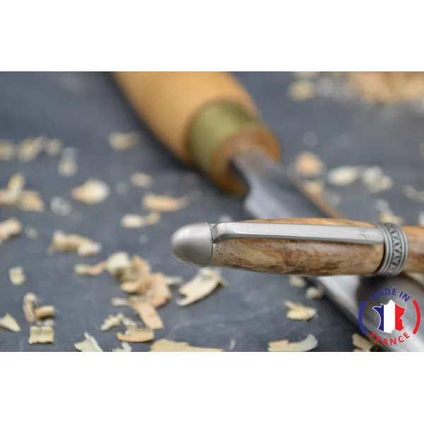 Stylo bille en bois d'olivier