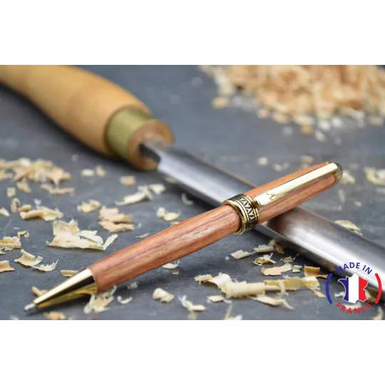 Stylo bille en bois de Rose