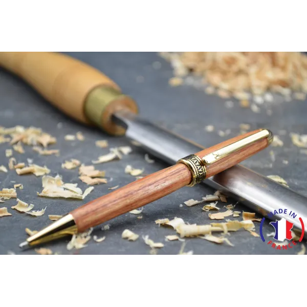 Rosewood ballpoint pen