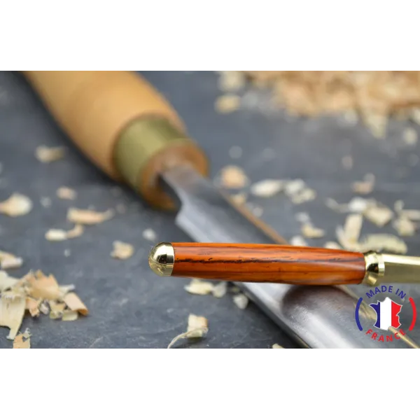 Ouvre lettre en bois de Cocobolo.
