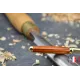 Opens wooden letter from Cocobolo.