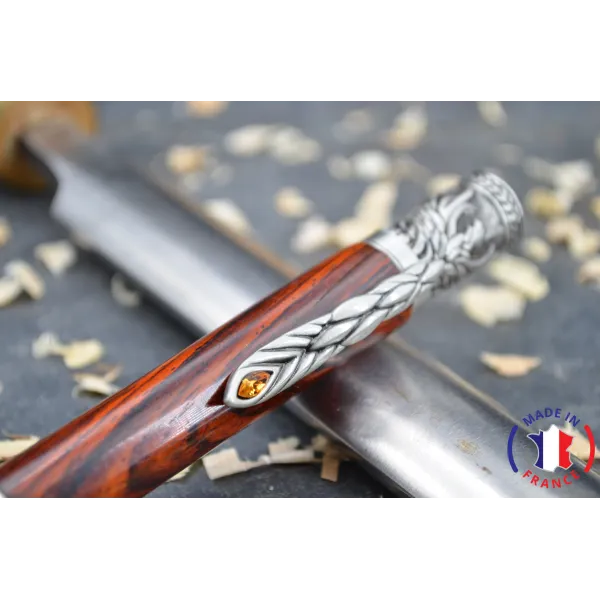Stylo bille en bois de  Cocobolo