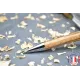 Zebrano wooden ballpoint pen.