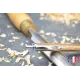 Zebrano wooden ballpoint pen.