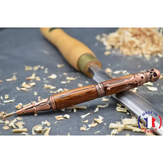 Snake wooden ballpoint pen
