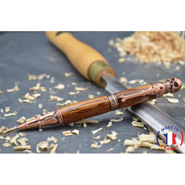 Snake wooden ballpoint pen