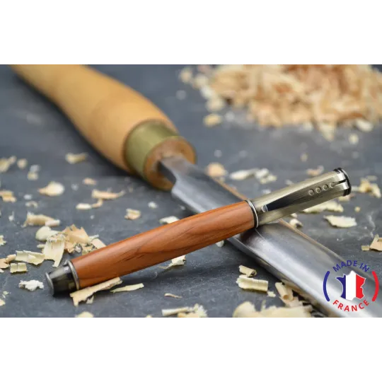 Stylo bille en bois de if