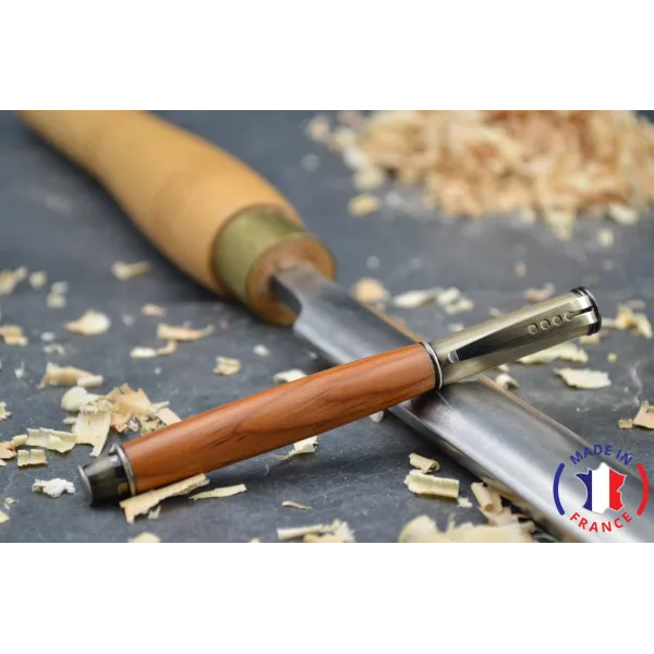 Stylo bille en bois de if