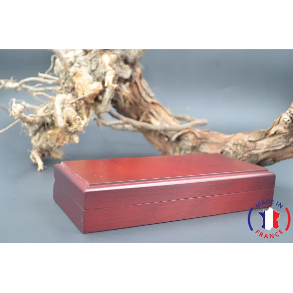 Coffret de luxe en bois de Merisier