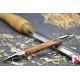 Pen carries mine in snake wood from Guyana.