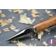 Pen carries mine in snake wood from Guyana.