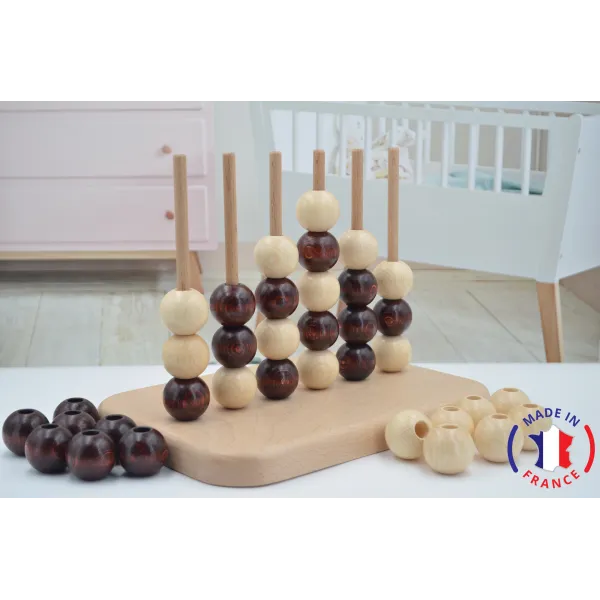 wooden toy - 4 in a row