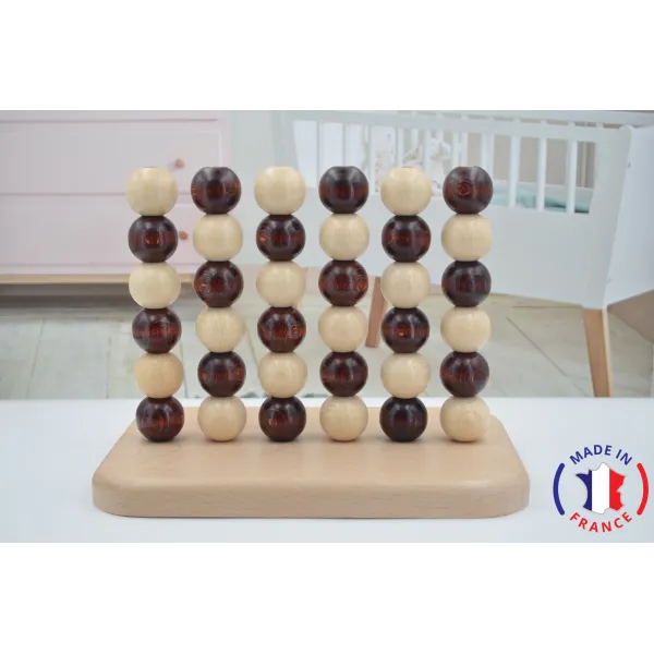 wooden toy - 4 in a row