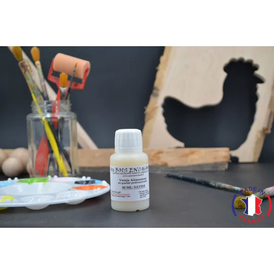 vernis alimentaire - flacon de 60 ml