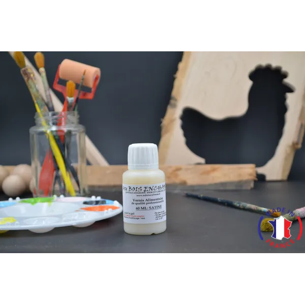 food varnish - 60 ml bottle